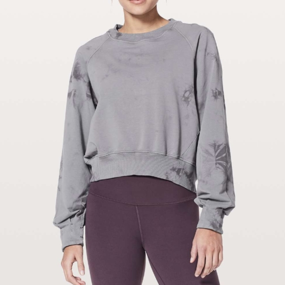 lululemon athletica Tops - Lululemon Its A Wash Long Sleeve Sweatshirt Shibori | Size L